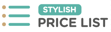 Stylish Price List for WordPress