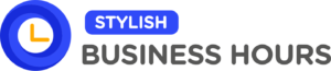 Stylish Business Hours logo