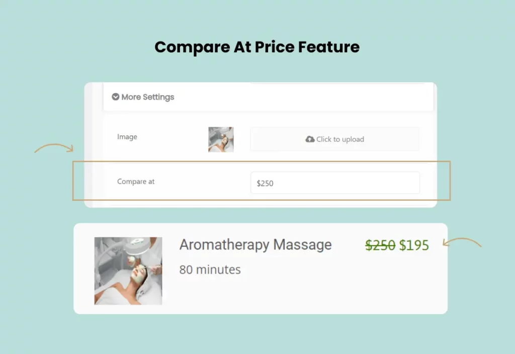 Compare At Price Feature