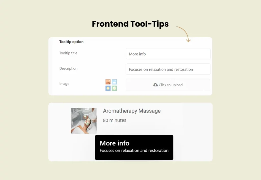 Frontend Tool Tips