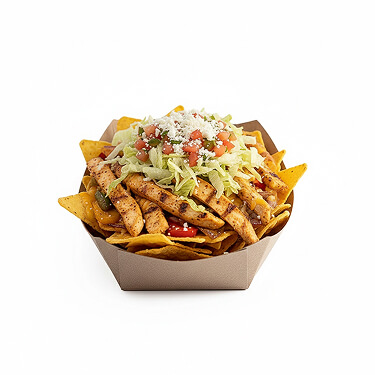Chicken Fajitas Nachos
