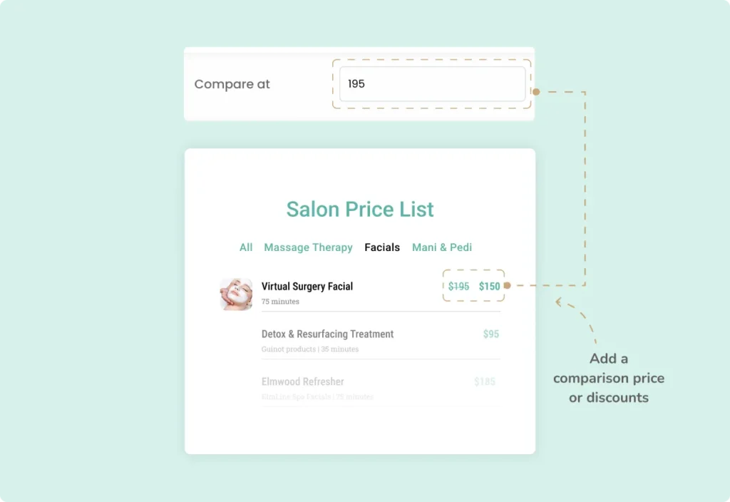 Compare At Price Feature