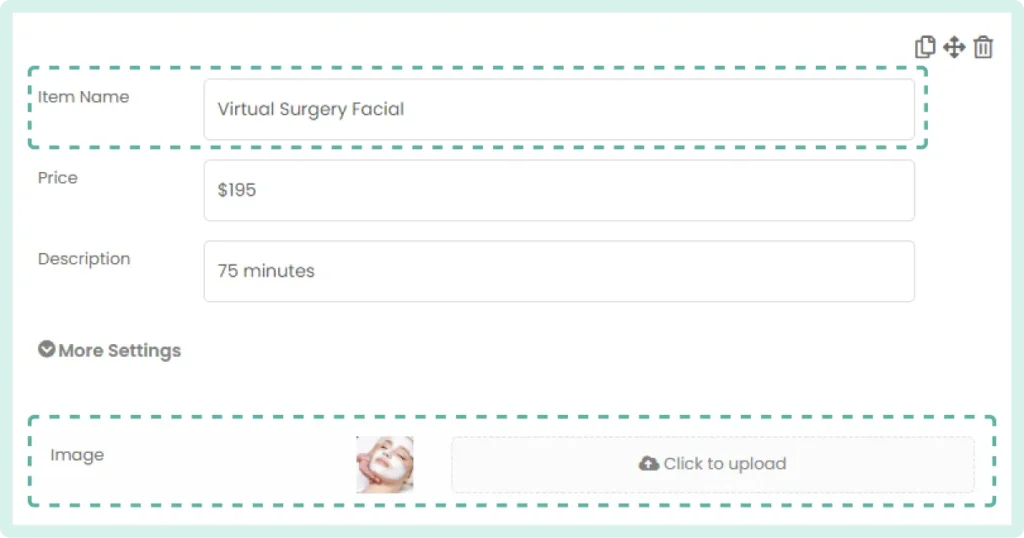 Expanded Image feature Backend