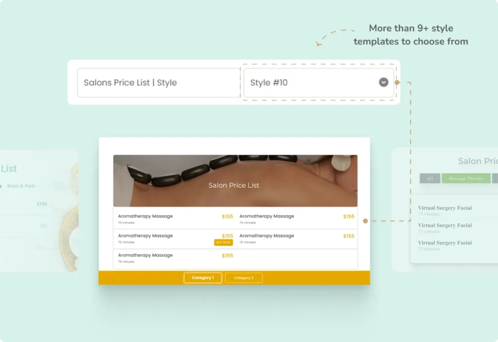 Frontend styles
