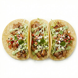Pork Carnitas tacos